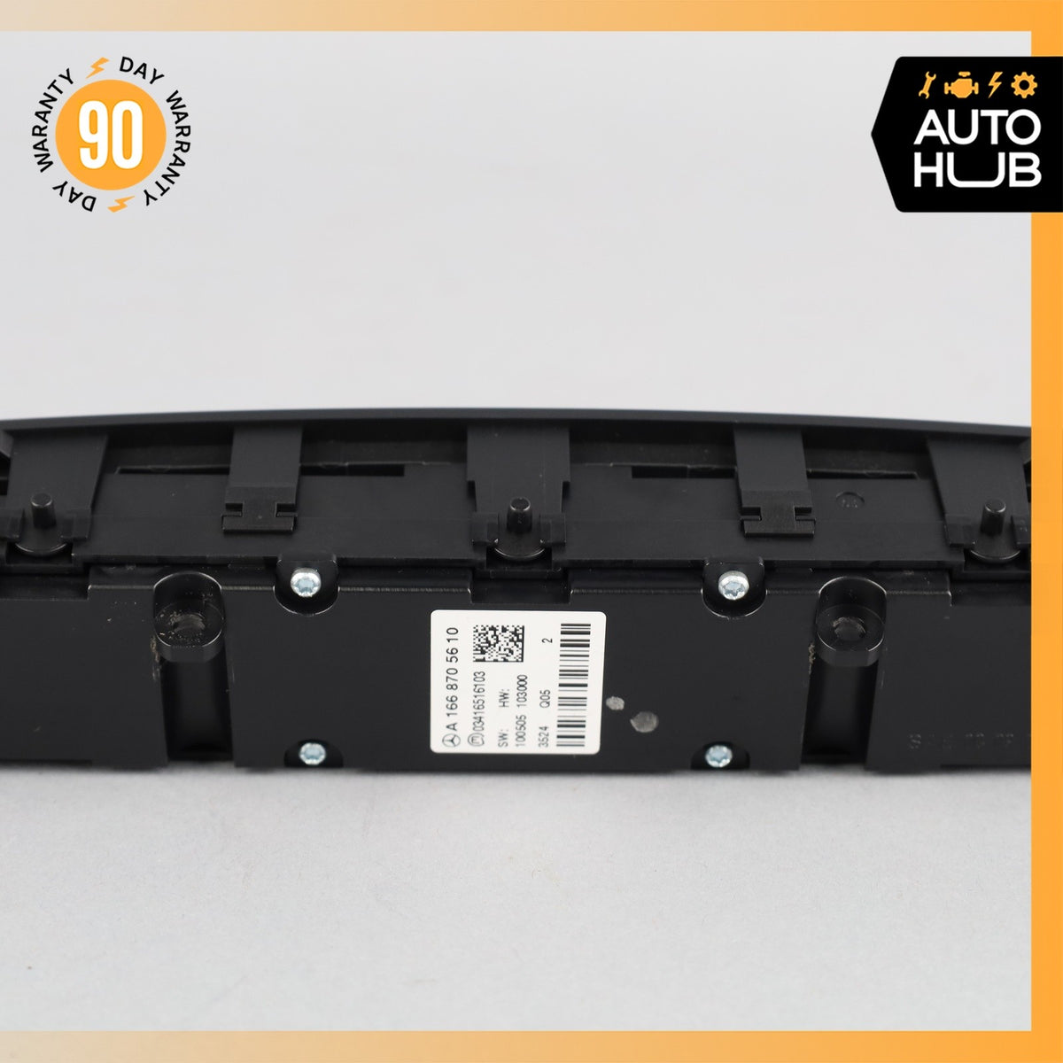 12-16 Mercedes W166 ML350 Center Dashboard Hazard Control Switch OEM 84k - photo 8