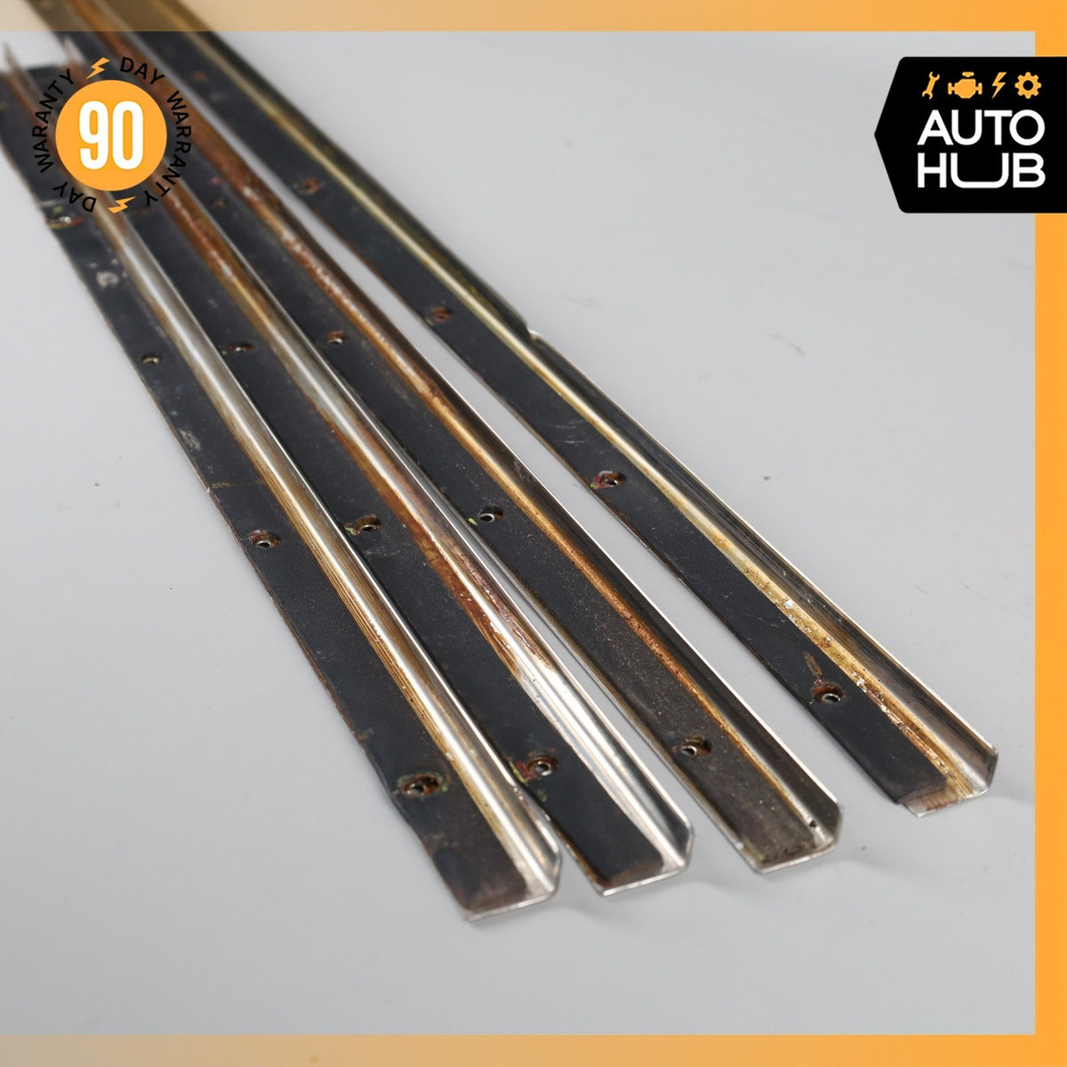 81-98 Rolls Royce Silver Spirit Spur Mulsanne Door Outer Step Sill Set OEM 22k - photo 21