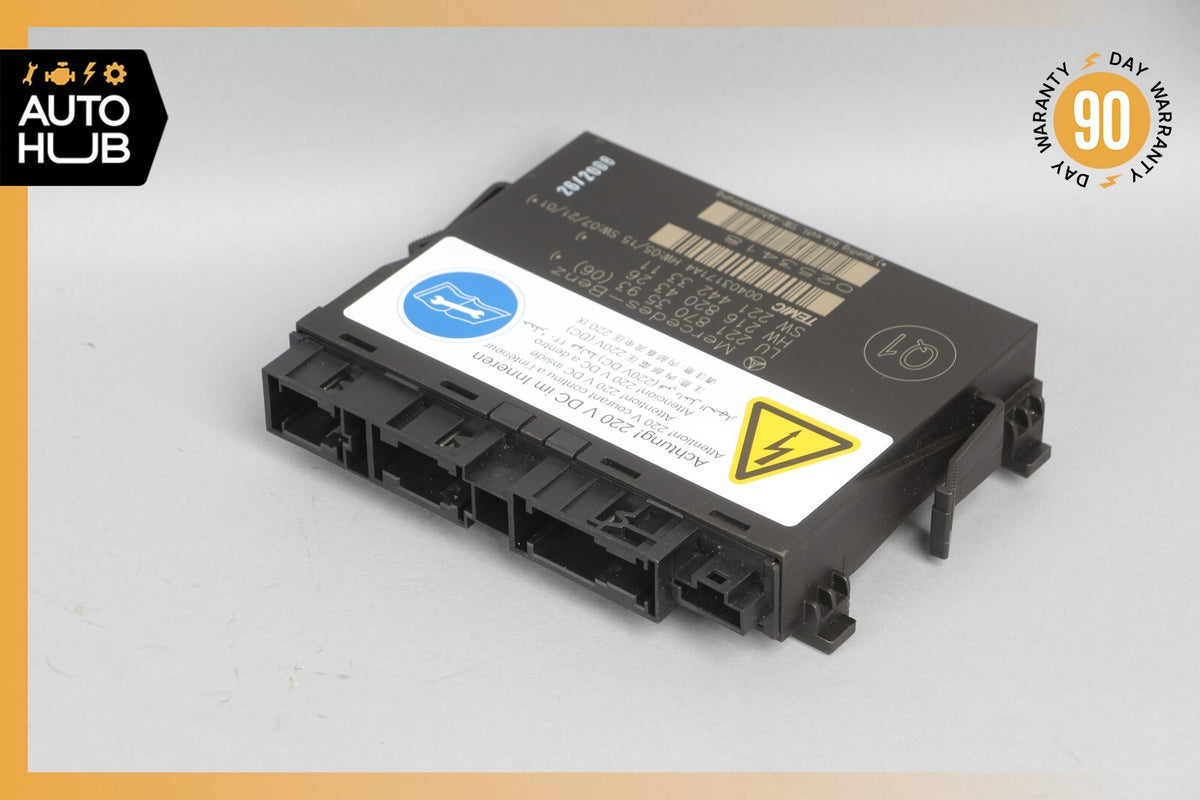 07-10 Mercedes W221 S600 Front Left or Right Seat Contour Control Module OEM - photo 1