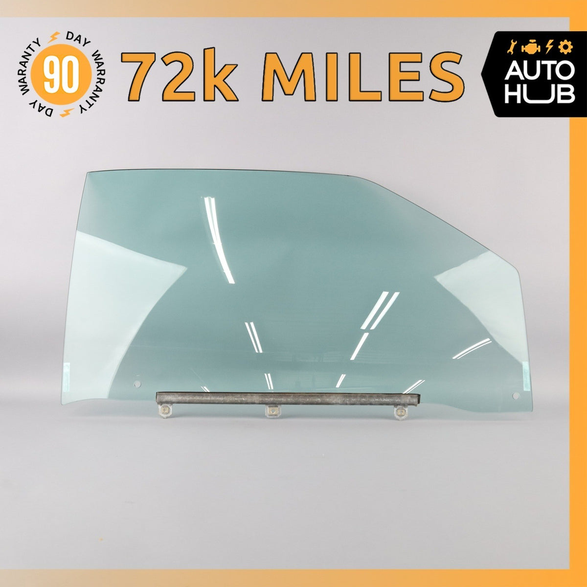 90-02 Mercedes R129 SL500 SL600 Front Right Side Door Window Glass OEM 72k - photo 1