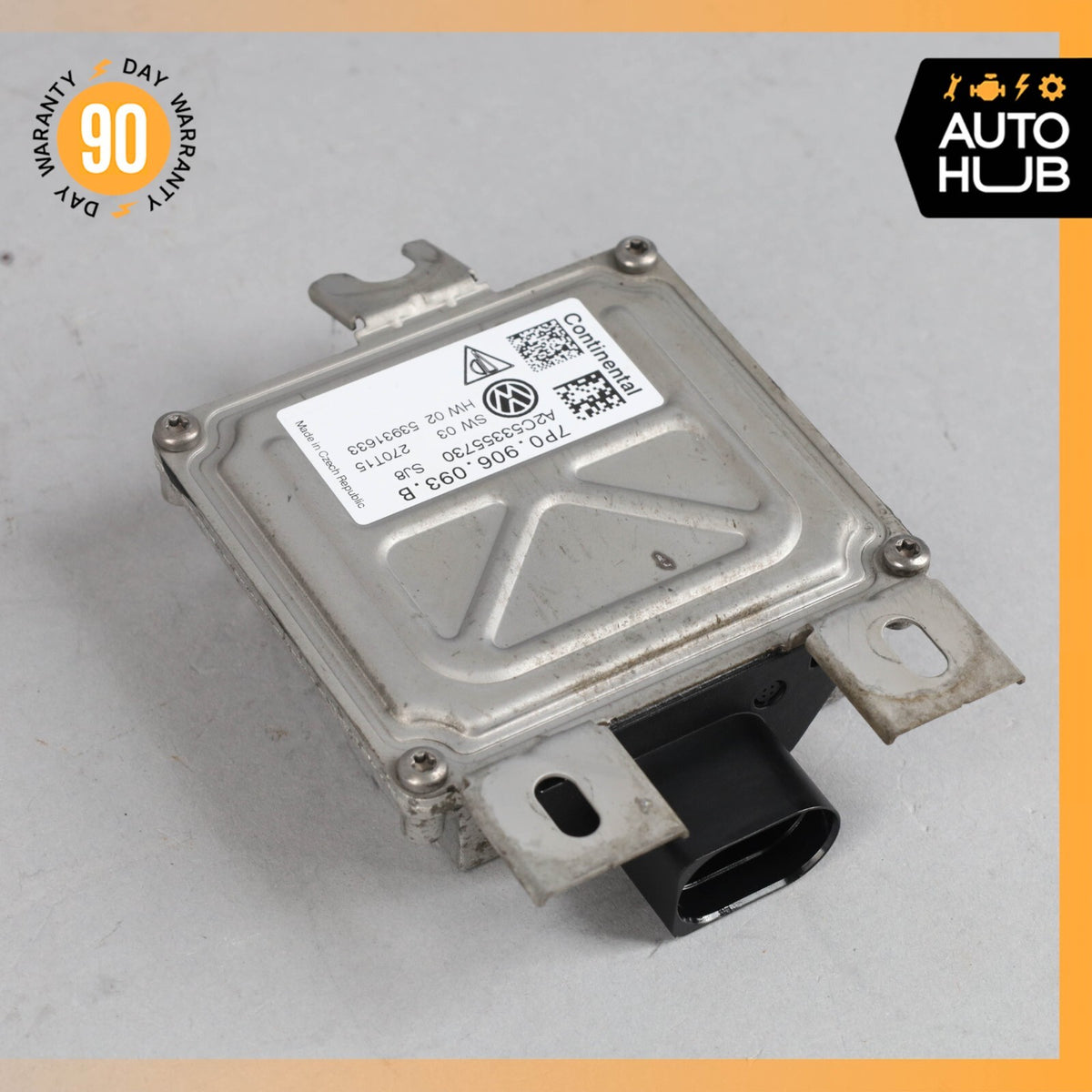 11-18 Porsche Cayenne 958 GTS Turbo Fuel Pump Control Module 7P0906093B OEM - photo 2