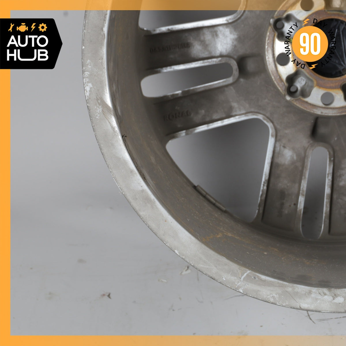 Mercedes X166 GL350 GL550 8.5 X 19 19" Wheel Rim Silver 1664011302 OEM - photo 17