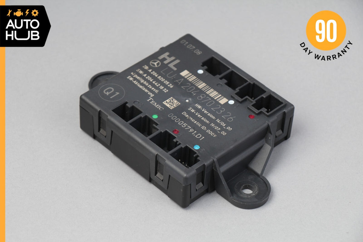 08-18 Mercedes W204 C300 CLS550 GLK350 Rear Left Side Door Control Module OEM - photo 4