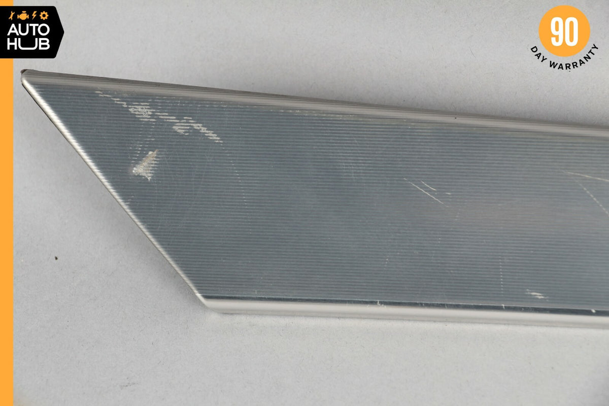 05-07 Mercedes W203 C230 C320 Front Right Side Interior Door Panel Trim Silver - photo 5