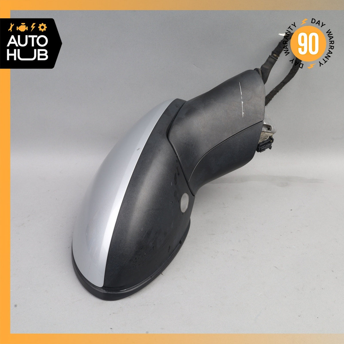 11-14 Porsche Cayenne 958 Right Passenger Side Rear View Door Mirror Silver OEM - photo 8