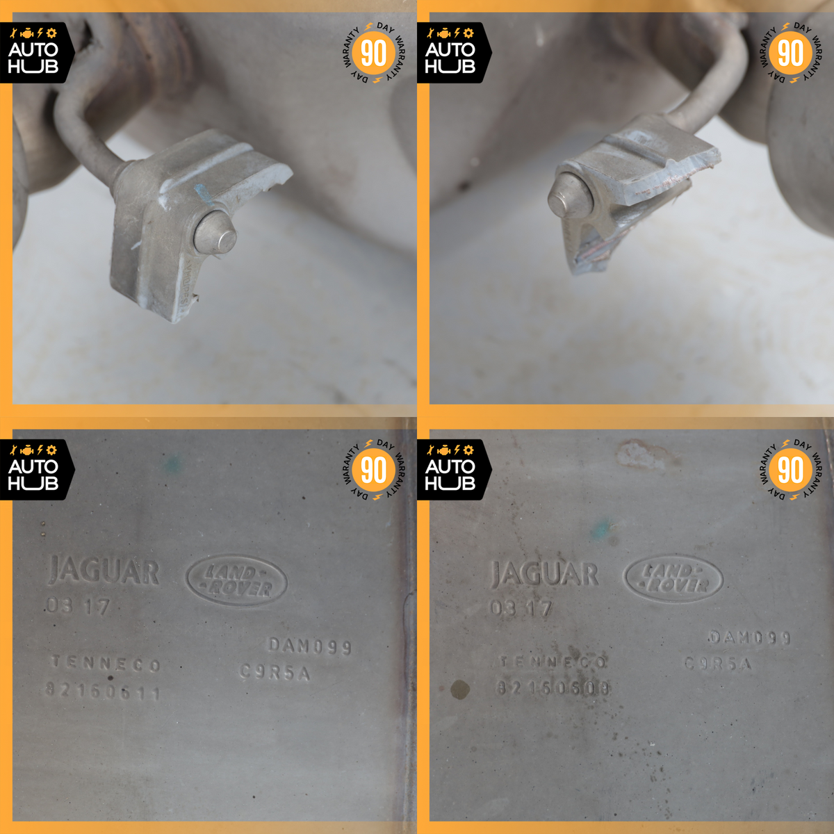 LR Range Rover Sport L494 Diesel Exhaust Muffler Mufflers Right & Left Set OEM - photo 17