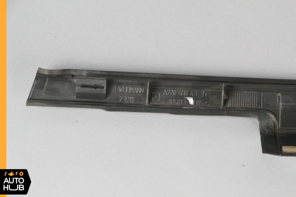 03-06 Mercedes W220 S500 S55 AMG Left Driver Side Door Step Sill Panel OEM - photo 8