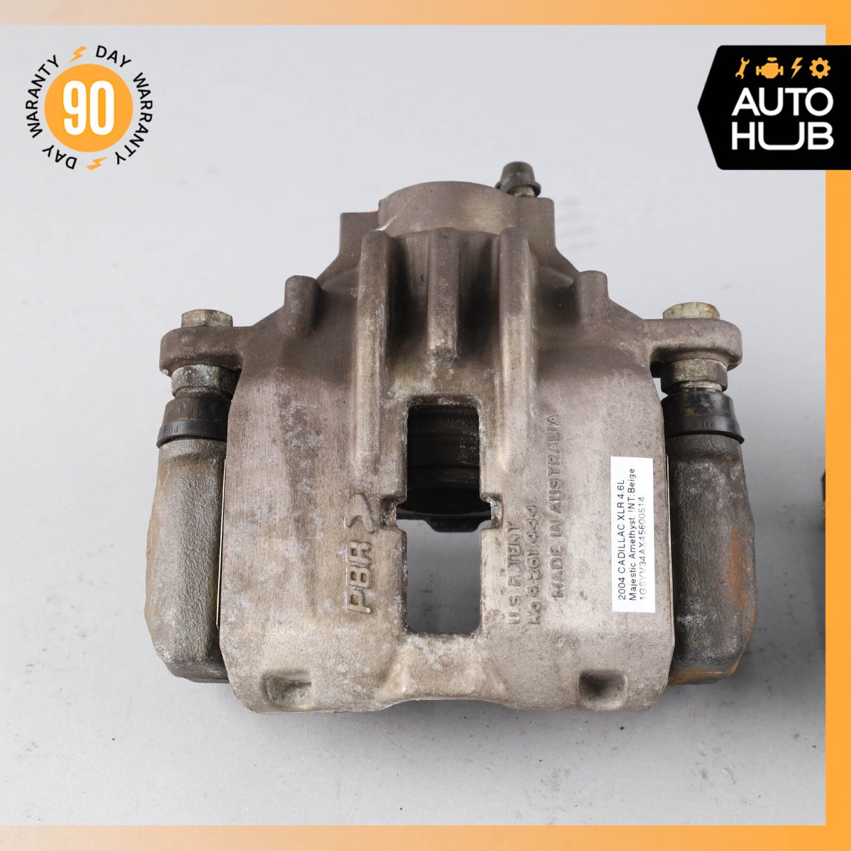 04-13 Cadillac XLR 4.6L V8 Brake Calipers Rear Left & Right Set 19208041 OEM 37k - photo 6