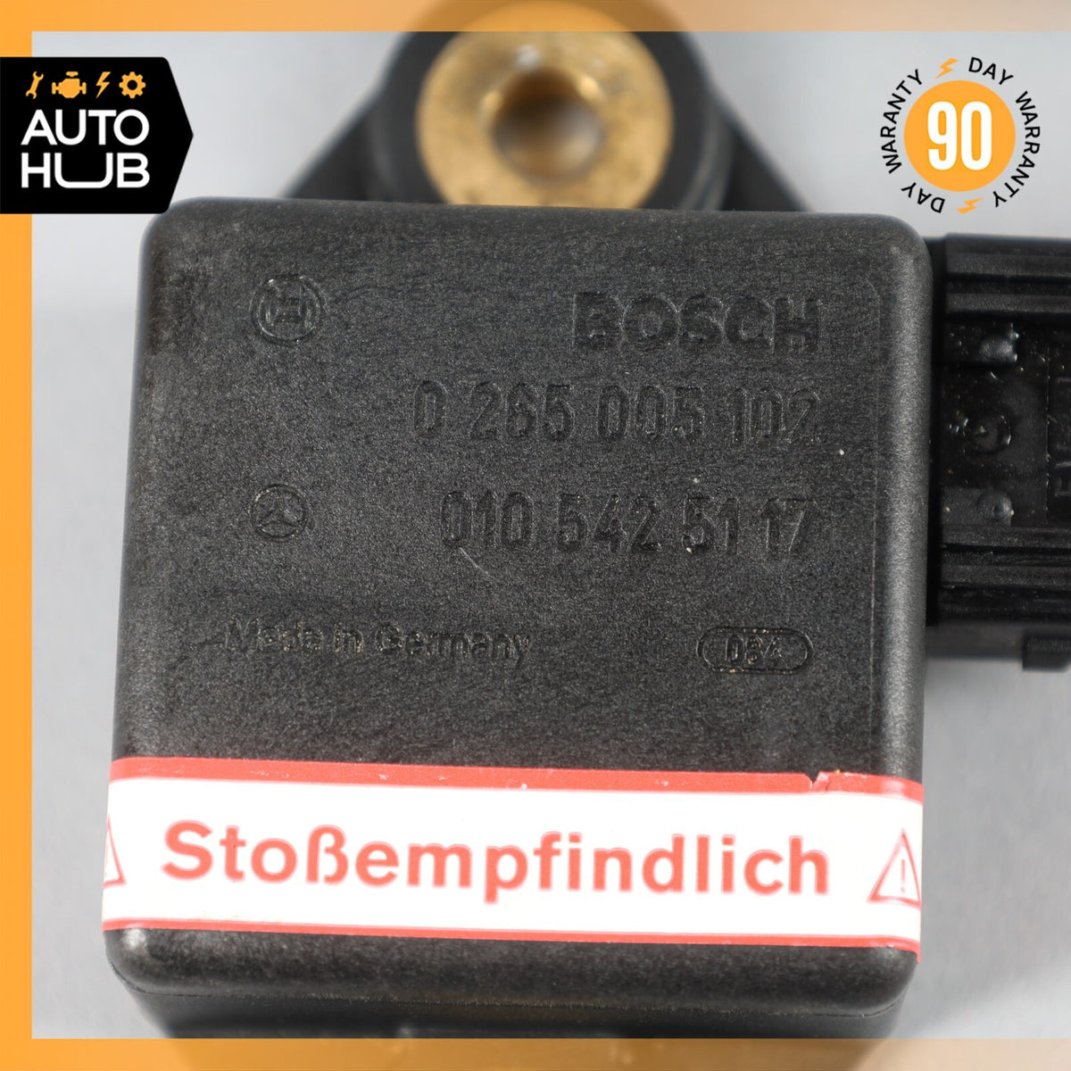 93-95 Mercedes R129 SL600 S500 Turn Rate Acceleration Sensor ASR 0105425117 OEM - photo 6