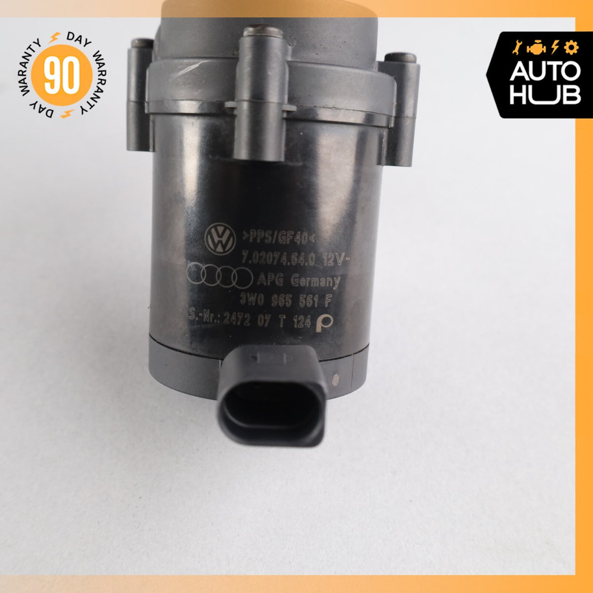 03-18 Bentley Continental GTC GT Turbocharger Water Coolant Pump OEM 62k - photo 9