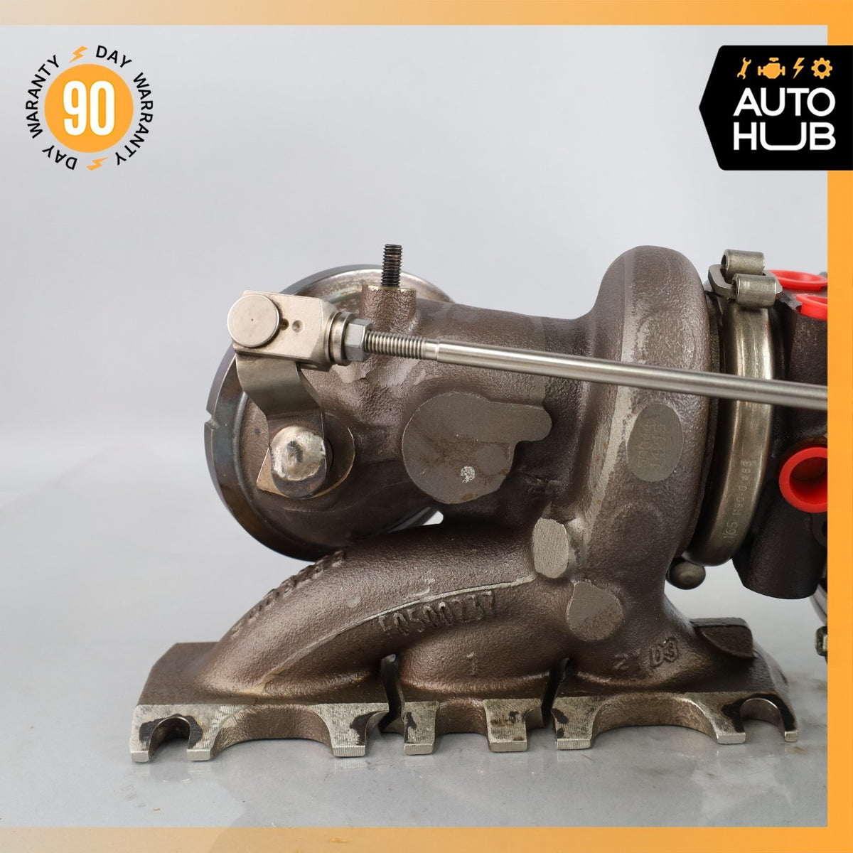 Mercedes W207 E400 CLS400 M276 Left Turbocharger Turbo Charger Manifold OEM - photo 9