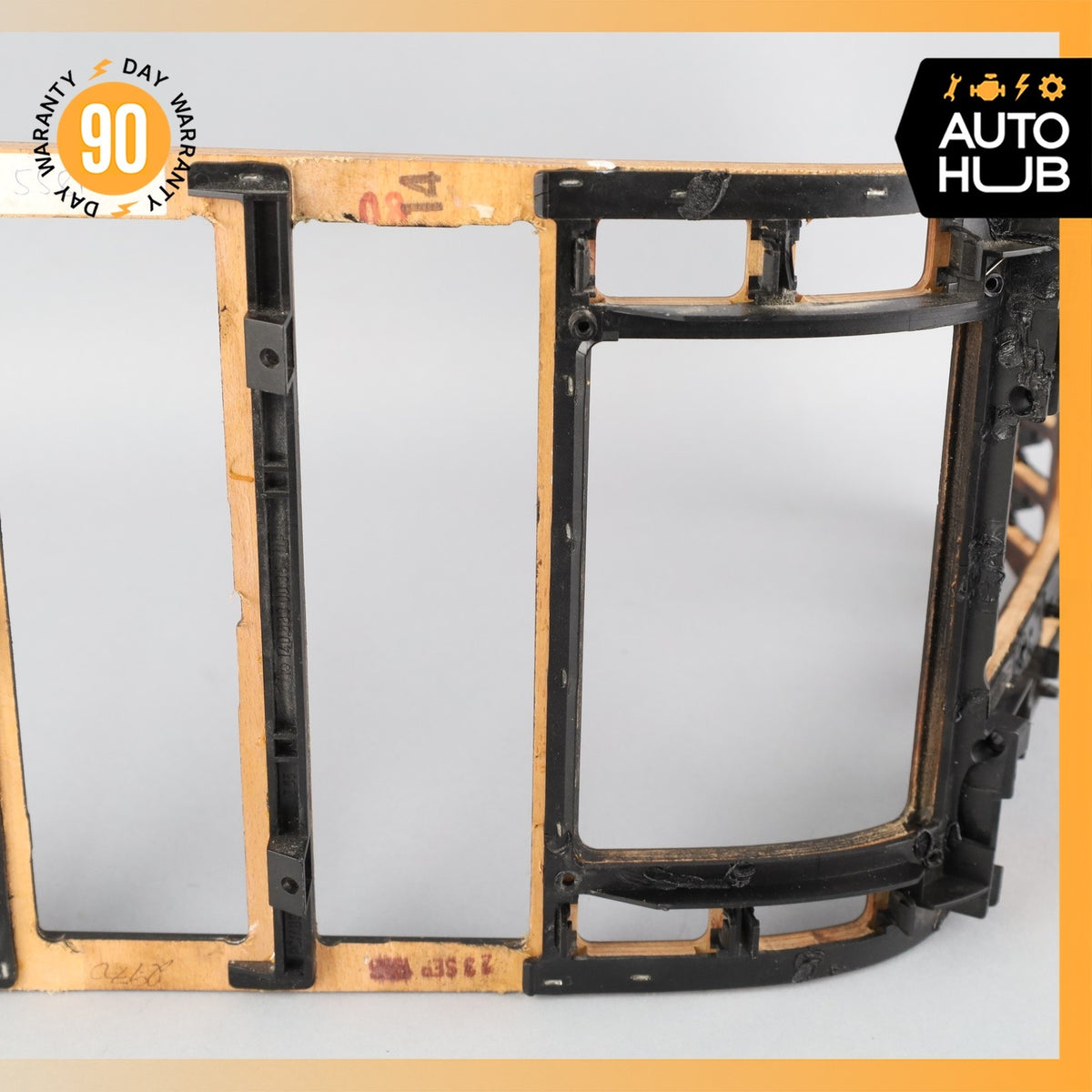 96-99 Mercedes W140 CL600 S500 Center Console Trim Bezel Wood OEM - photo 12