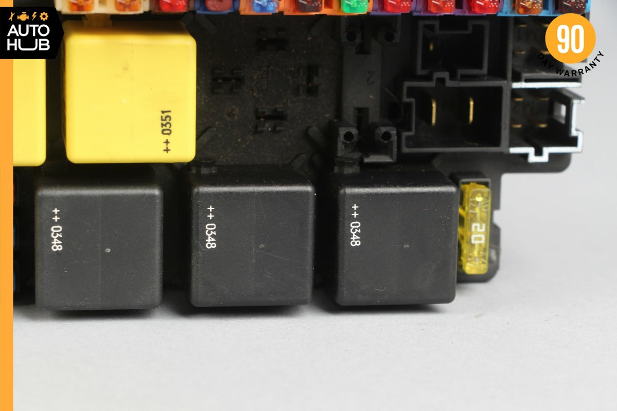 03-12 Mercedes R230 SL500 SL550 SLR Front Left SAM Fuse Box Control Module OEM - photo 6