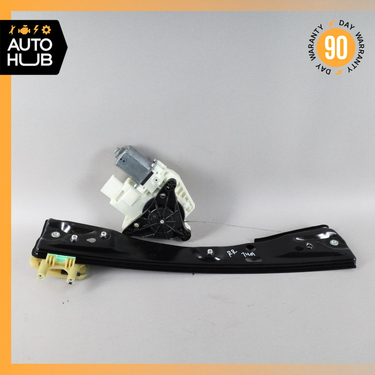 BMW G12 740Li Rear Right Side Window Regulator w/ Motor 7455084 OEM - photo 6
