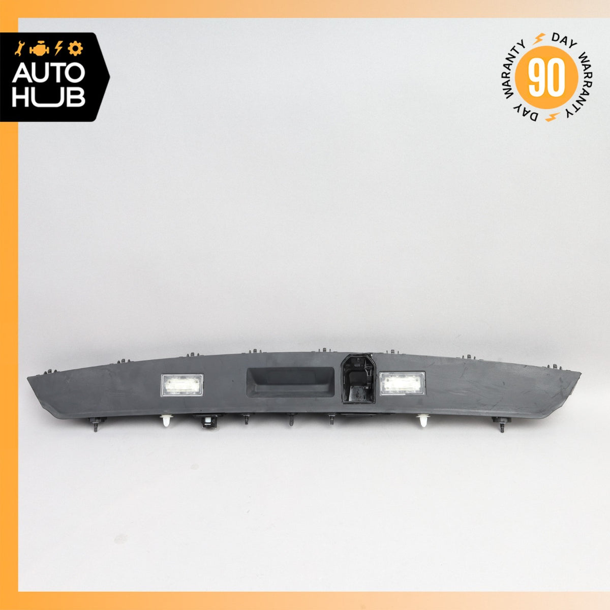 BMW G12 740Li Trunk Boot License Plate Light w/ Handle 7357105 OEM - photo 1