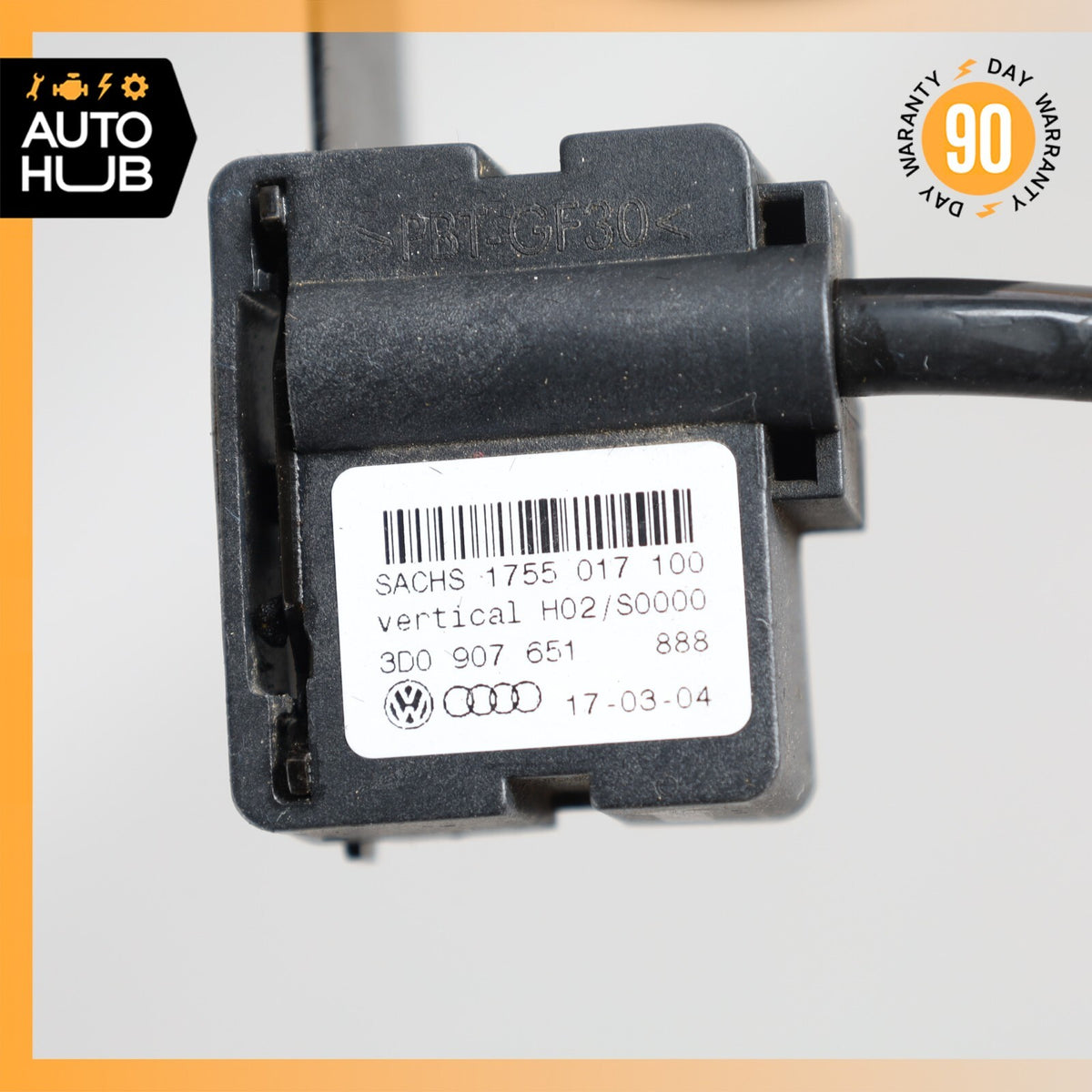 03-07 Bentley Continental GT GTC Front Left Acceleration Sensor Module Unit OEM - photo 8