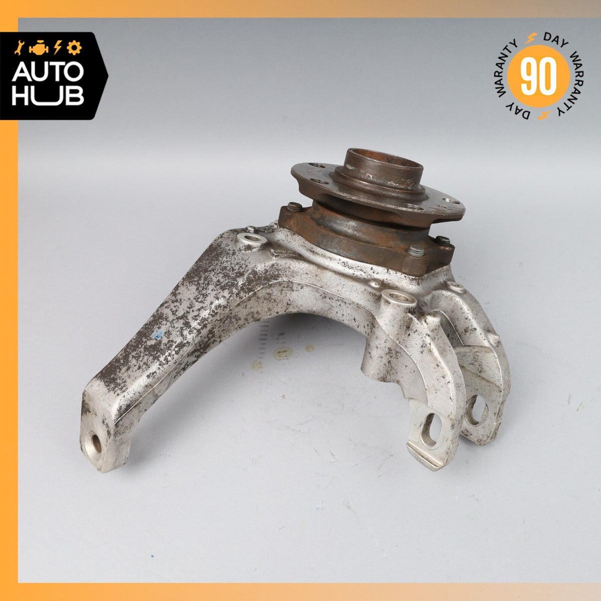 03-13 Bentley Continental GT Flying Spur Rear Left Side Spindle Knuckle Hub OEM - photo 7