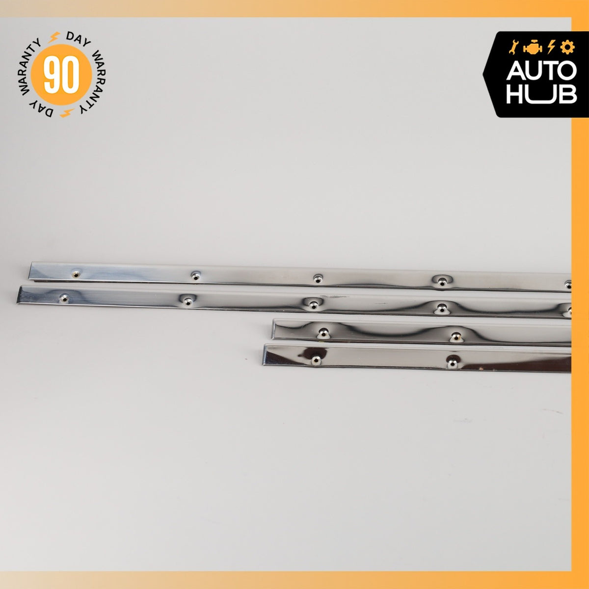 81-98 Rolls Royce Silver Spirit Spur Mulsanne Door Outer Step Sill Set OEM 22k - photo 9