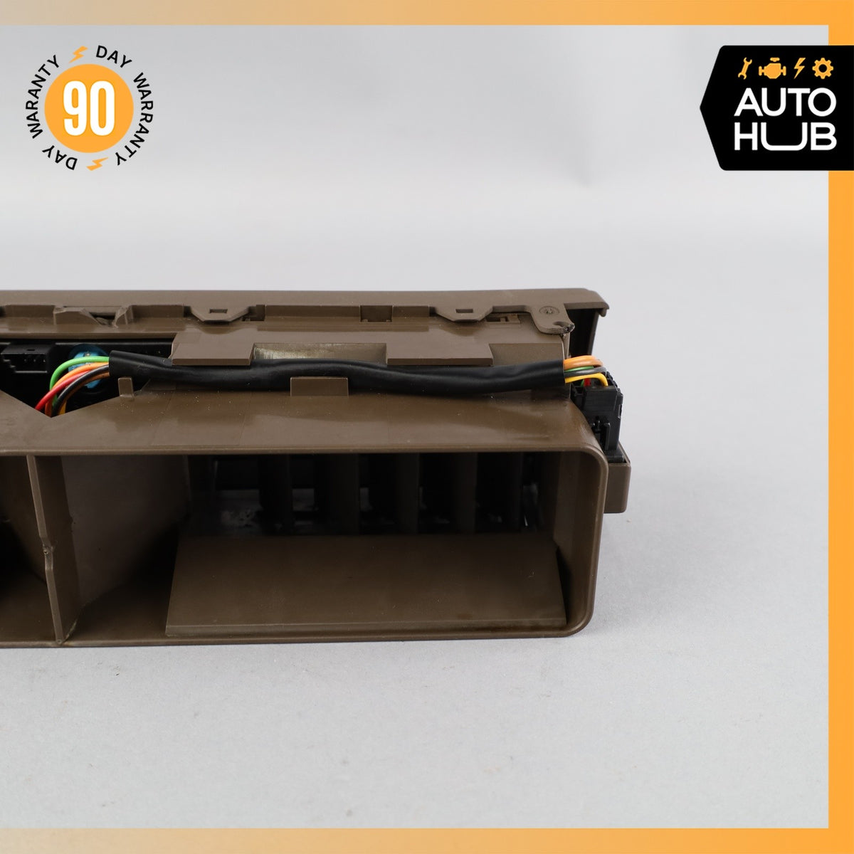 97-99 Mercedes W140 CL600 S500 Coupe Dash Center Middle A/C Air Vent Brown OEM - photo 9