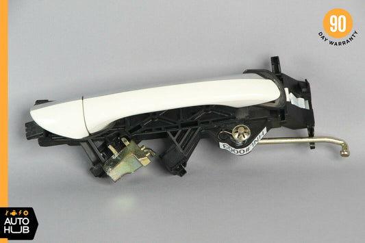00-06 Mercedes W220 S500 S55 Exterior Door Handle Rear Right Passenger White OEM - photo 1