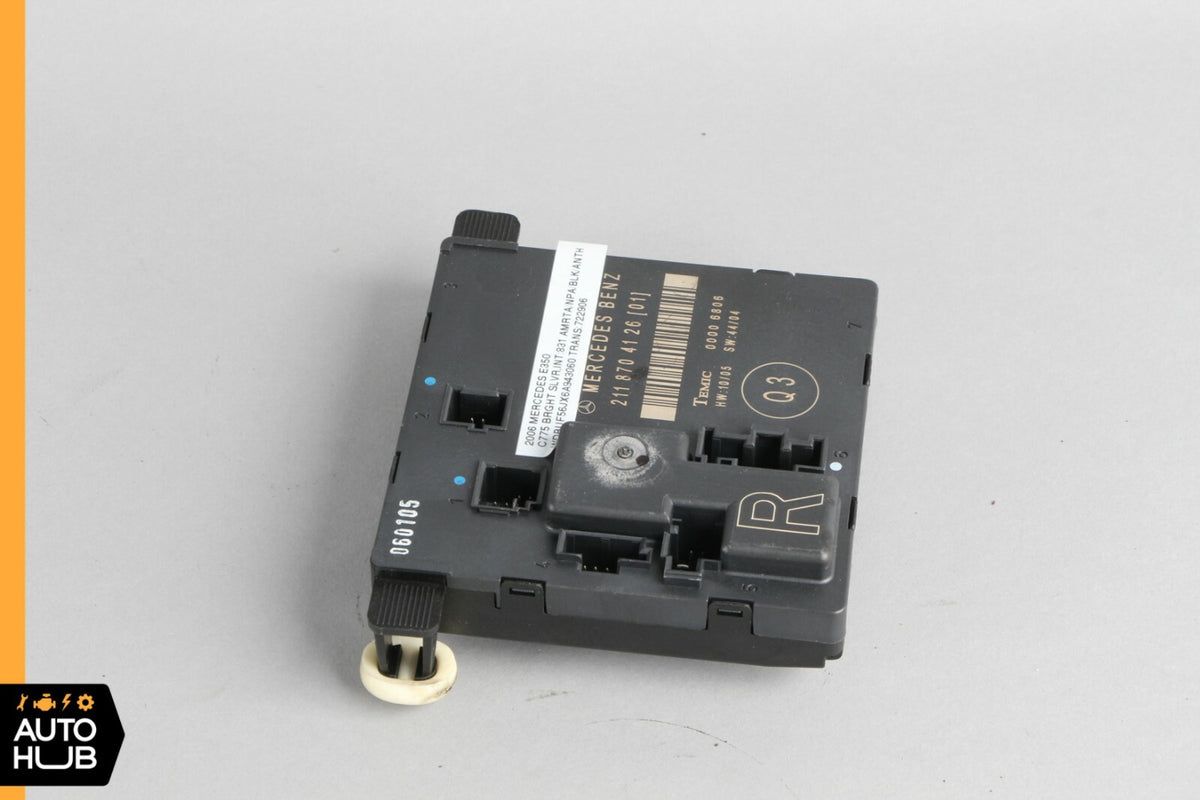 03-09 Mercedes W211 E350 E500 E550 Door Control Module Rear Right Side OEM - photo 2