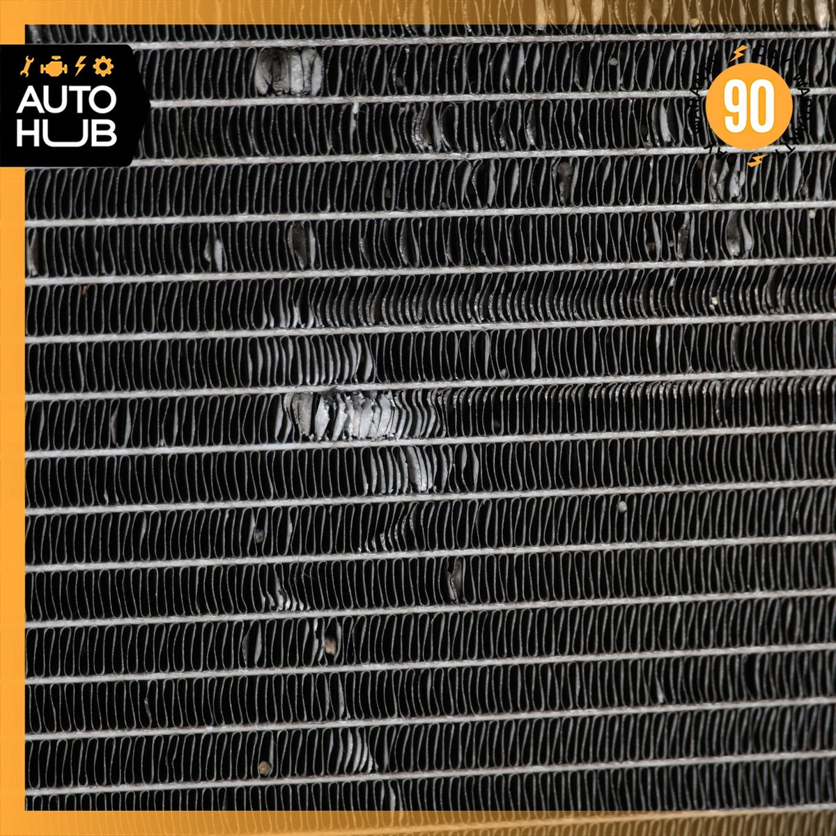 12-16 Mercedes R172 SLK350 M276 AC Air A/C Condenser Steering Oil Cooler OEM - photo 16