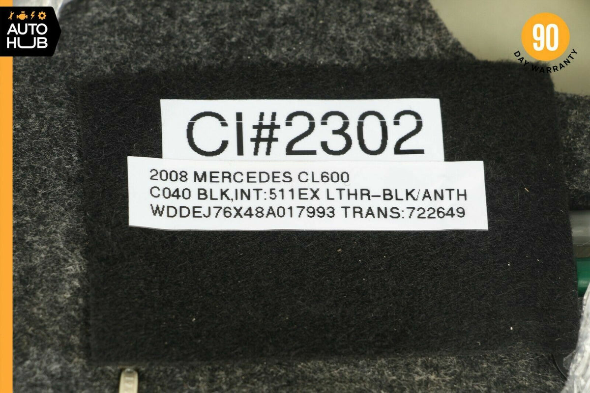 07-14 Mercedes W216 CL600 CL63 Front Left Lower Seat Cushion Bladder Bolster OEM - photo 10