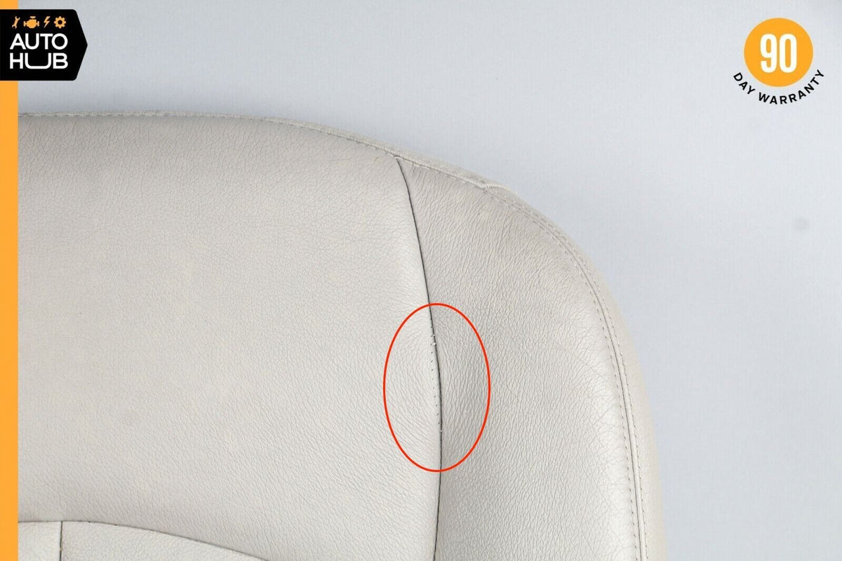 07-09 Mercedes W211 E350 E320 Front Right Side Lower Bottom Seat Cushion Gray - photo 2