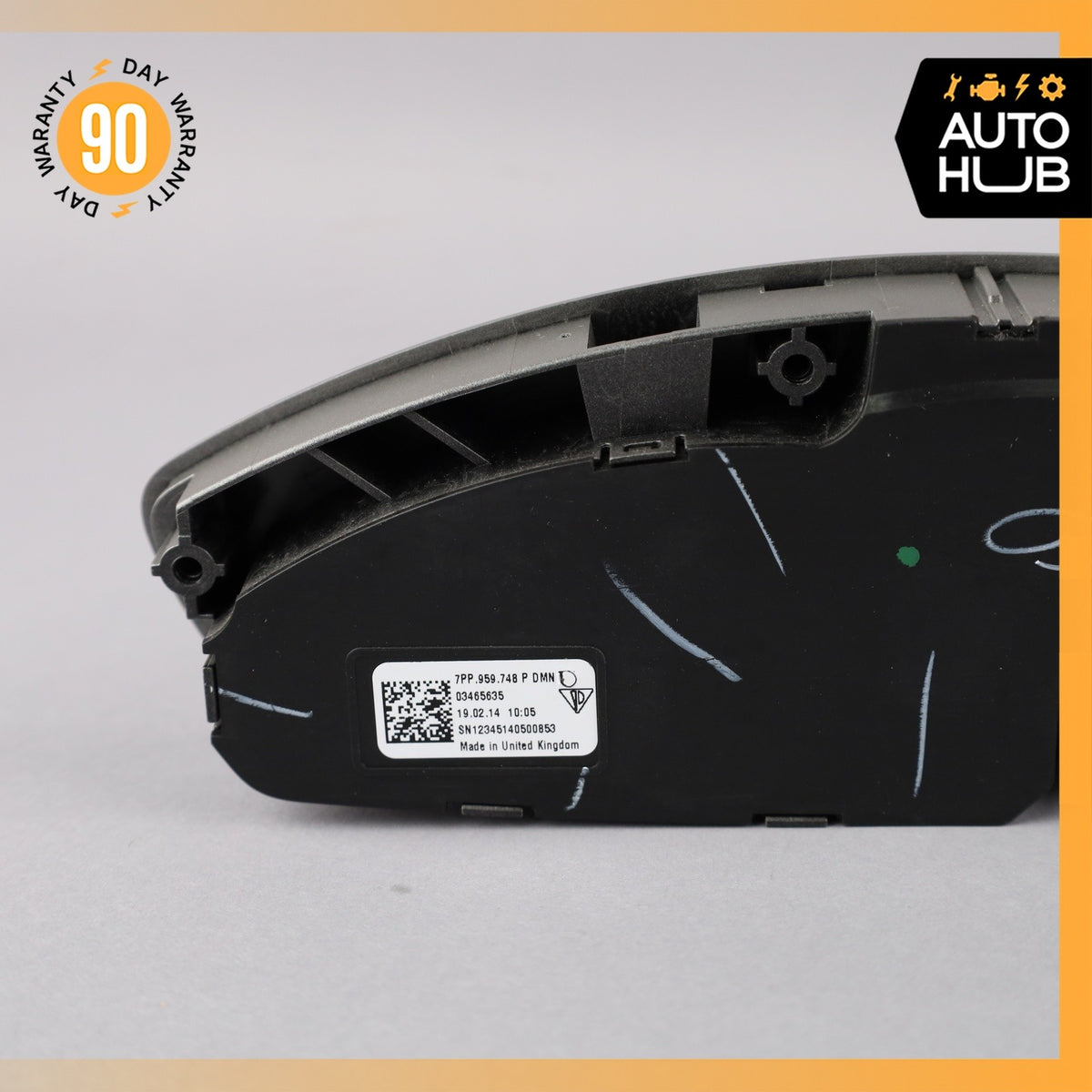 10-18 Porsche Panamera 970 Front Right Seat Control Panel Switch OEM - photo 5