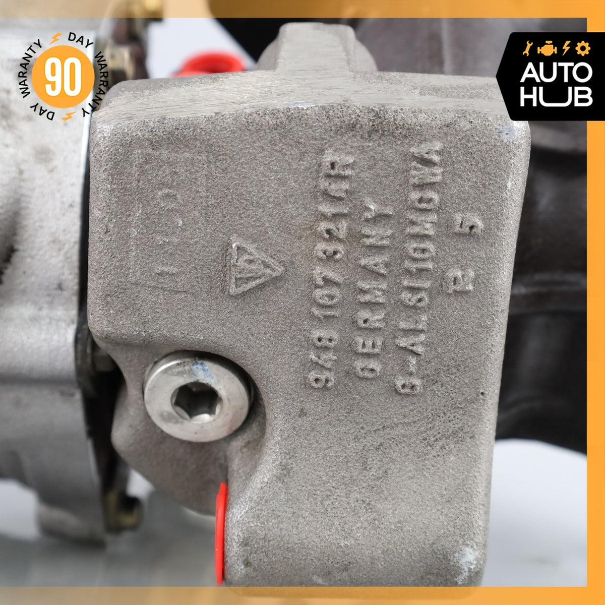 03-06 Porsche Cayenne 955 Turbo 4.5L V8 Left Turbocharger Turbo Charger OEM - photo 18