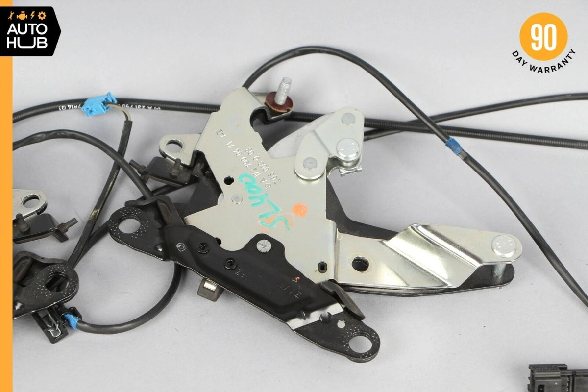 13-20 Mercedes R231 SL400 SL500 Roof Top Front Lock Latch Actuator Set OEM 62k - photo 7