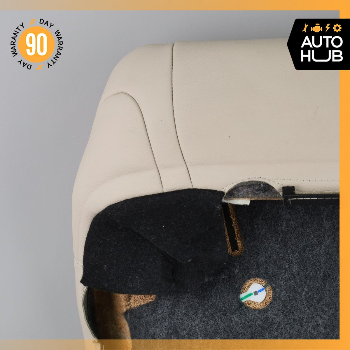 14-17 Mercedes W222 S550 Front Left Side Seat Upper Back Cushion OEM - photo 17