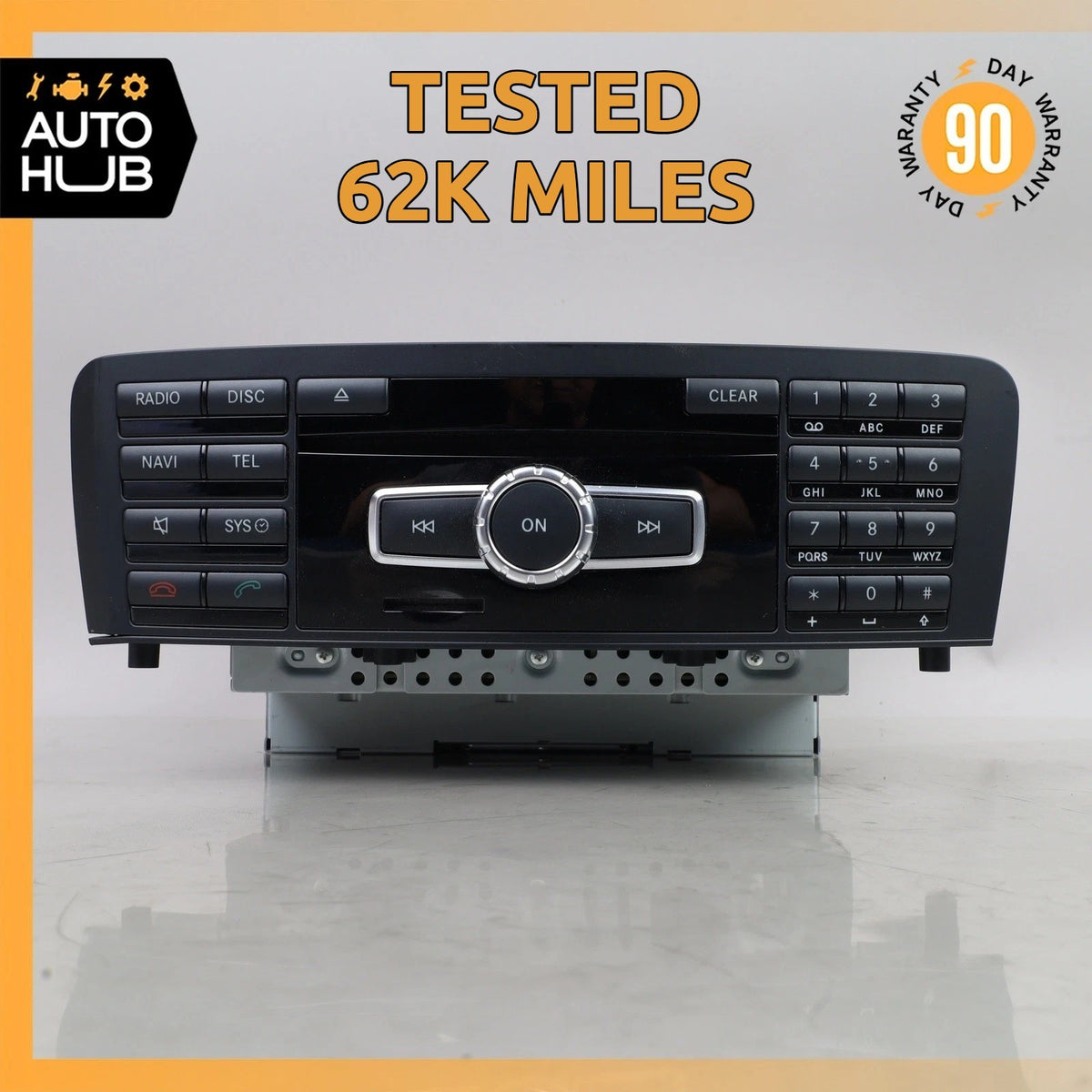 Mercedes W242 B250e GLA45 AMG Navigation Command Head Unit DVD CD Audio OEM - photo 1