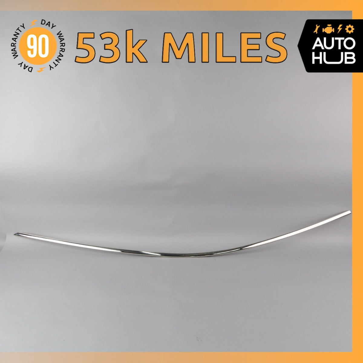 Bentley Continental Flying Spur Front Right Door Upper Window Molding Trim OEM - photo 1