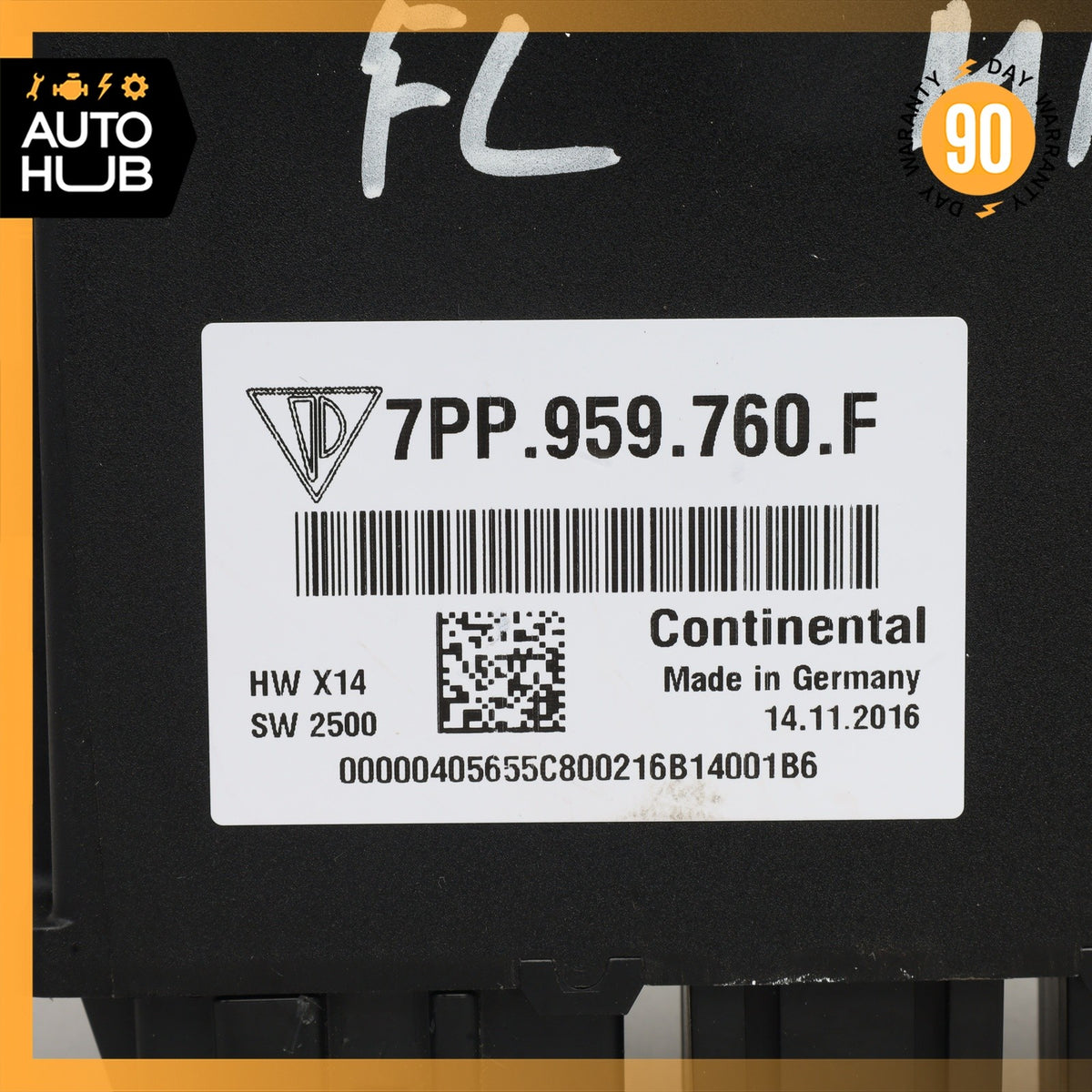 Porsche Macan 95B Front Left or Right Side Seat Control Module 7PP959760F OEM - photo 6
