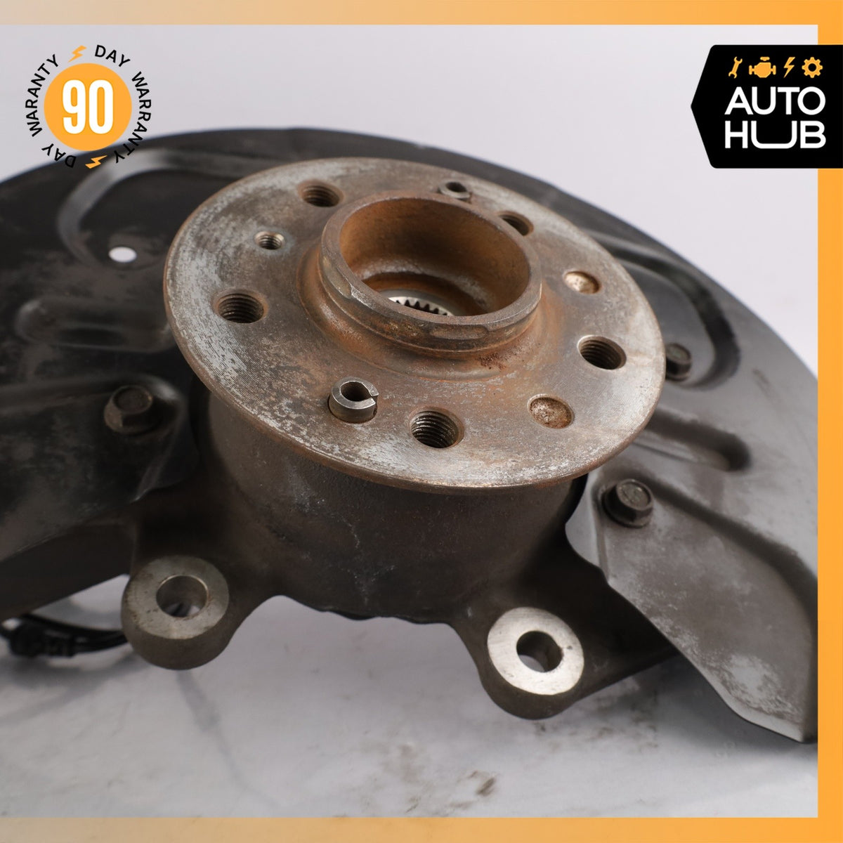 07-11 Mercedes W164 ML63 AMG Front Right Passenger Side Spindle Knuckle Hub OEM - photo 7