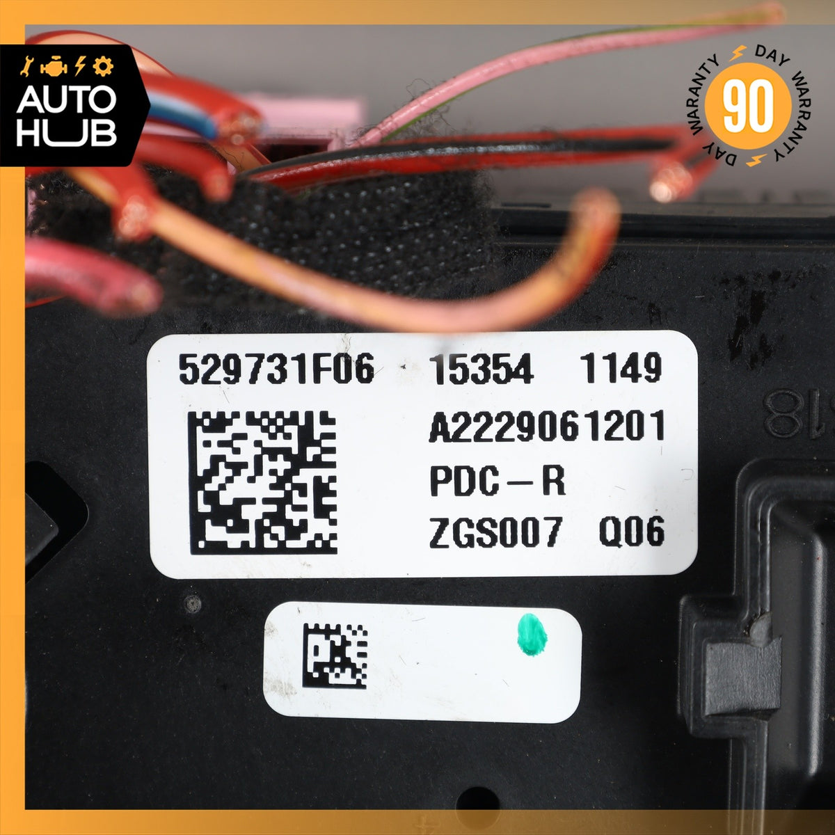 14-17 Mercedes W222 S550e S600 S63 AMG Rear Trunk Fuse Box Module 2229061201 OEM - photo 7