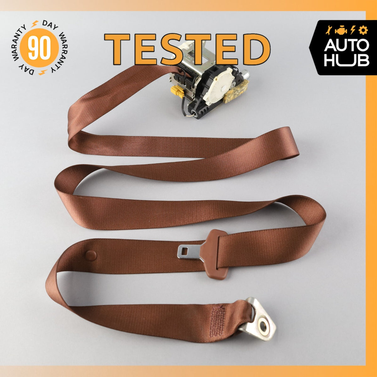 07-14 Mercedes W216 CL600 CL63 AMG Rear Left Driver Side Seat Belt OEM - photo 1