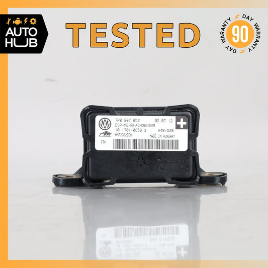 02-15 Porsche Cayenne 958 Yaw Turn Rate Sensor 7P0907652 OEM - photo 1