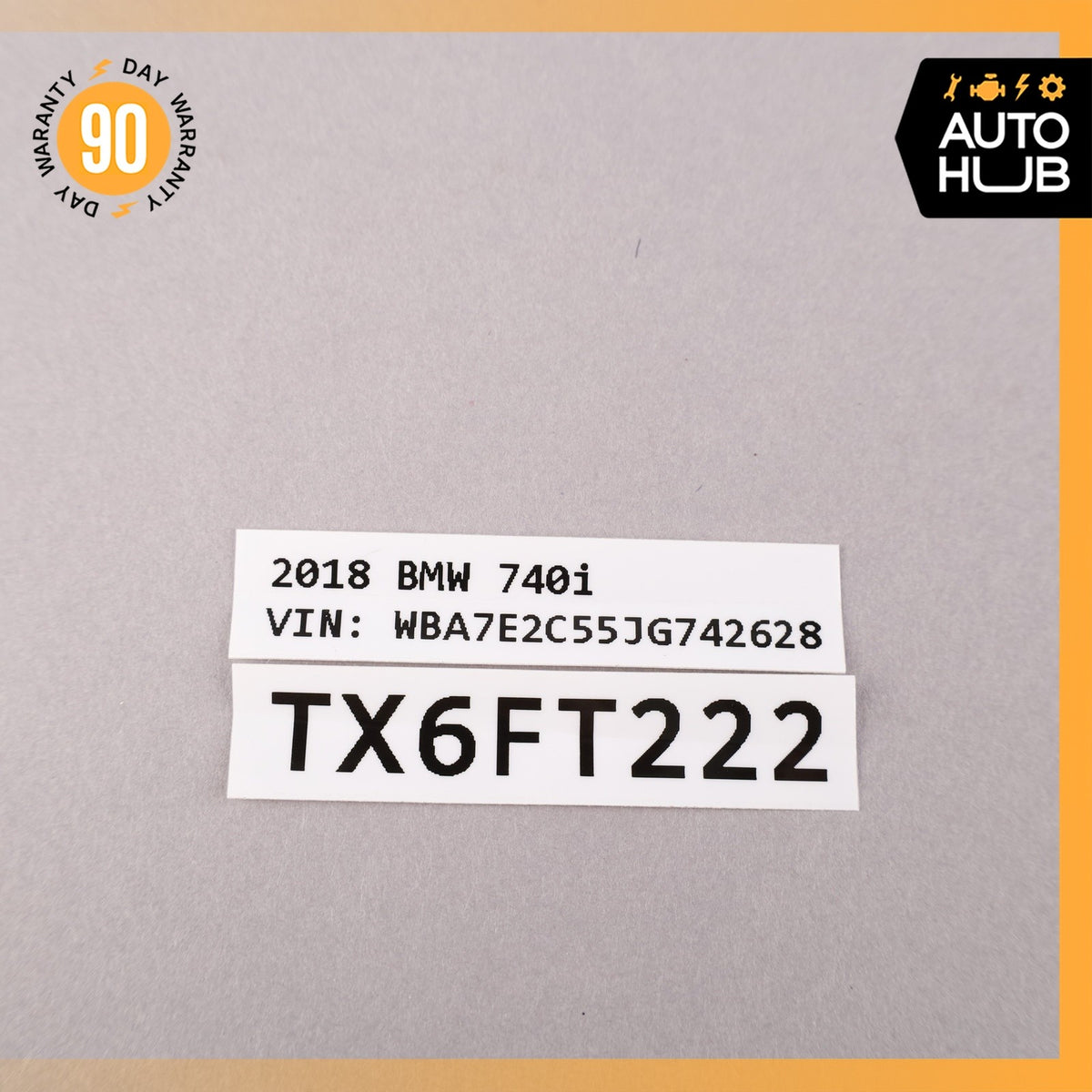 16-19 BMW G12 740Li Center Console Multi Function Switch Control 6829078 OEM - photo 10