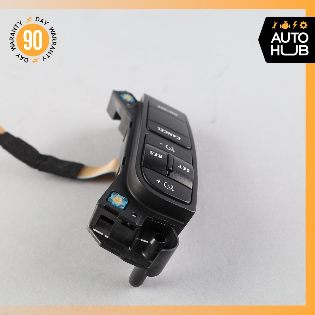 03-12 Bentley Continental GTC Left Steering Wheel Control Switch Button OEM 62k - photo 4