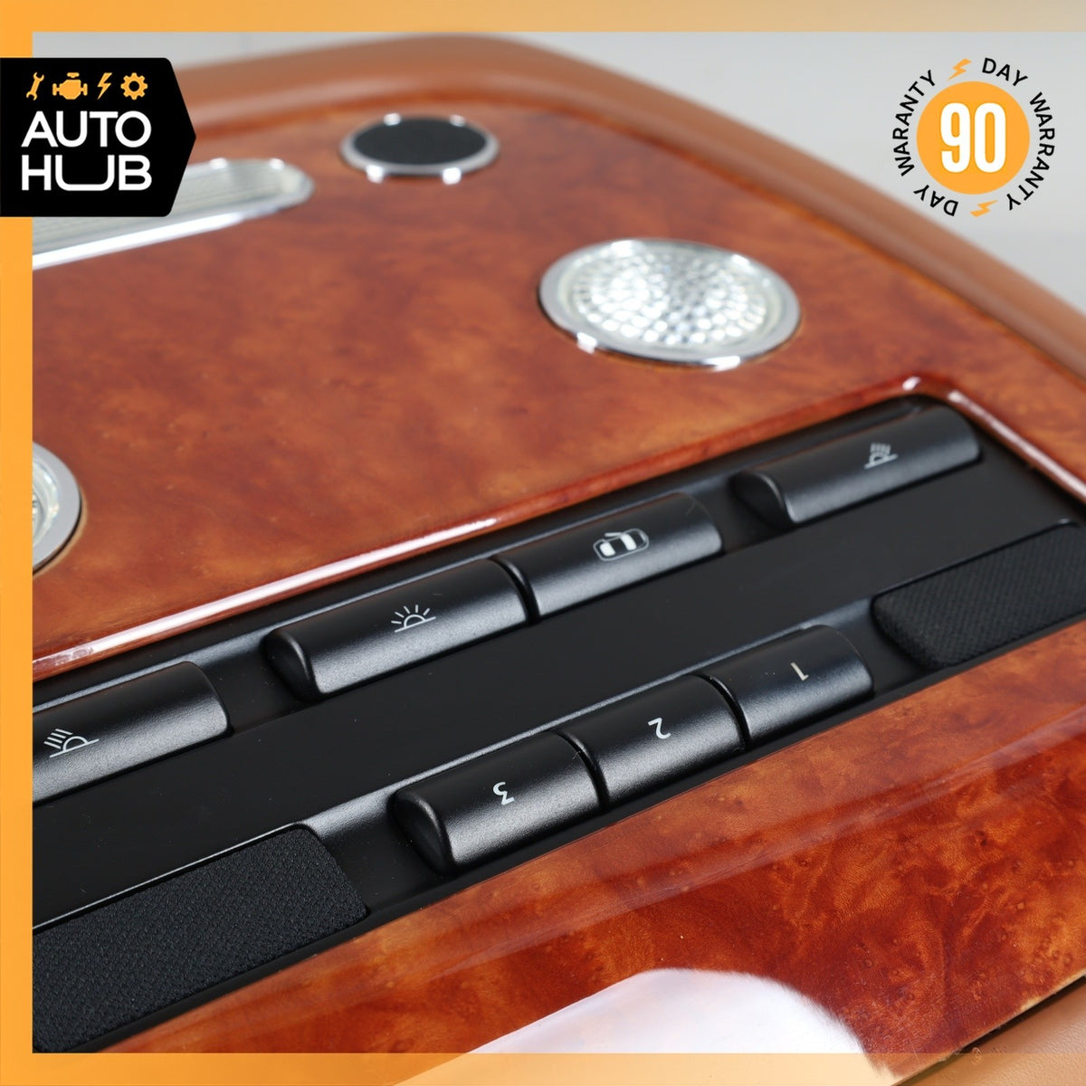03-10 Bentley Continental GT Coupe Front Overhead Dome Light Sunroof Control OEM - photo 11