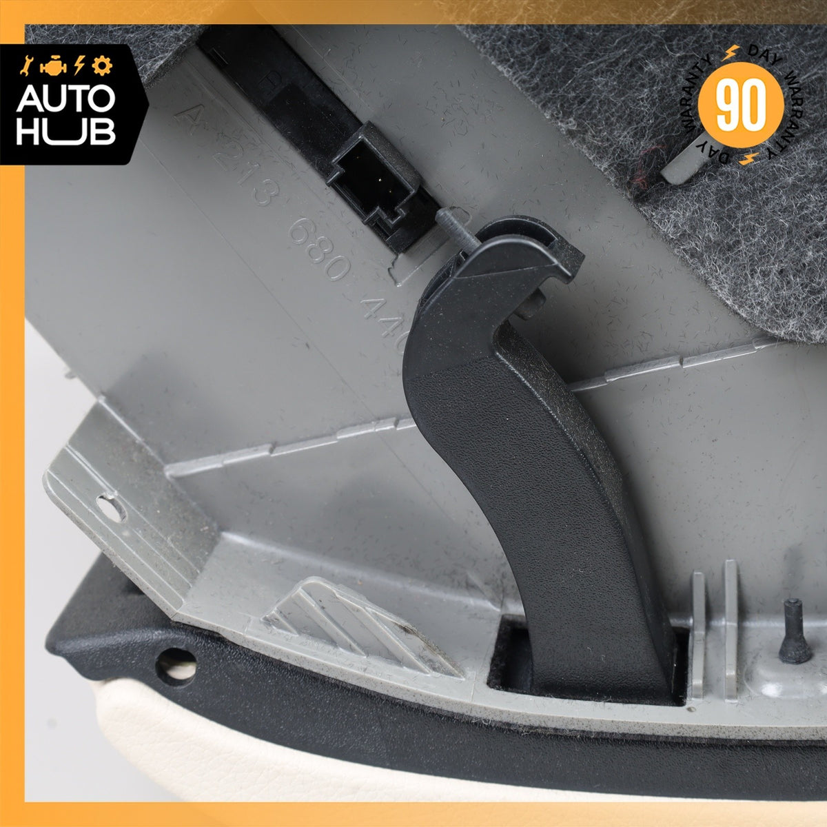 17-20 Mercedes W213 E300 Dash Dashboard Glove Box Compartment Beige OEM - photo 15