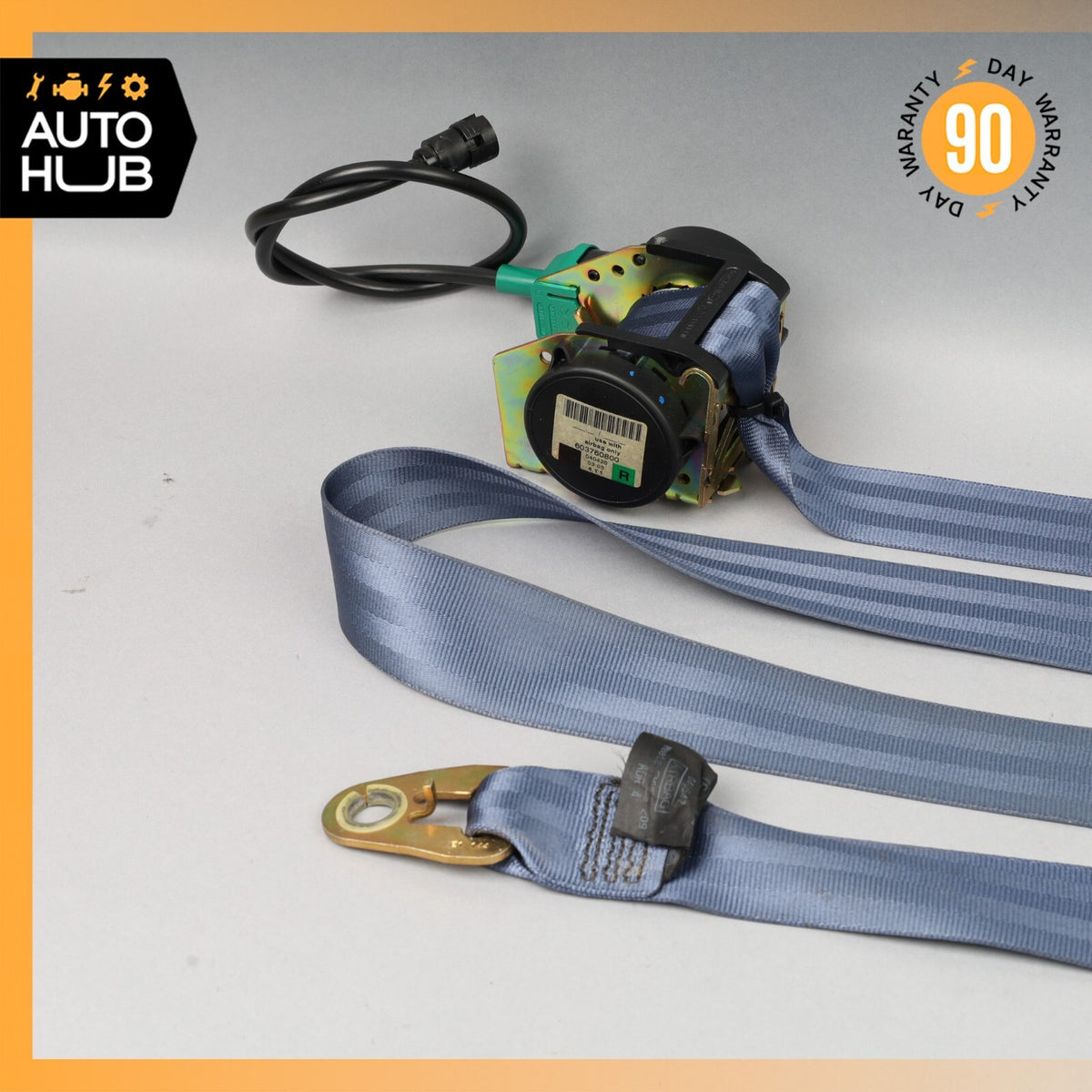 03-06 Bentley Continental GT Front Right Passenger Side Seat Belt OEM 36k - photo 5
