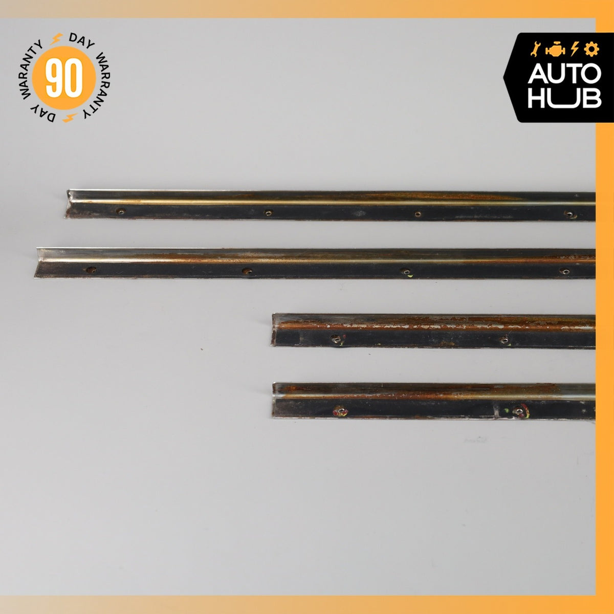 81-98 Rolls Royce Silver Spirit Spur Mulsanne Door Outer Step Sill Set OEM 22k - photo 17