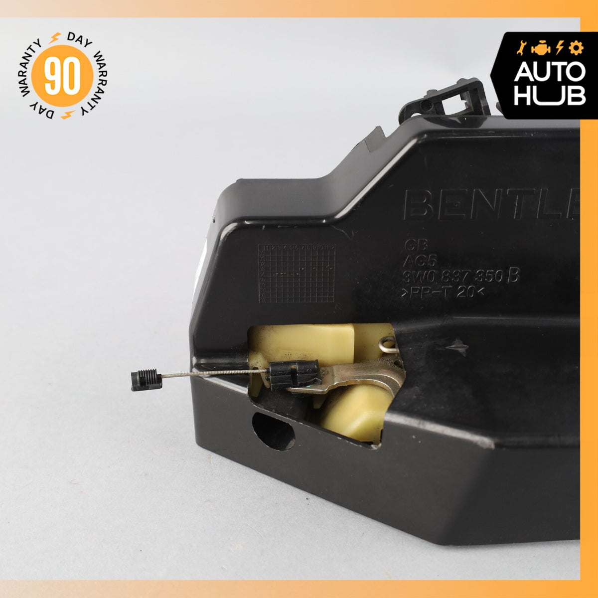 03-10 Bentley Continental GT Front Right Door Lock Latch Keyless Go OEM - photo 4