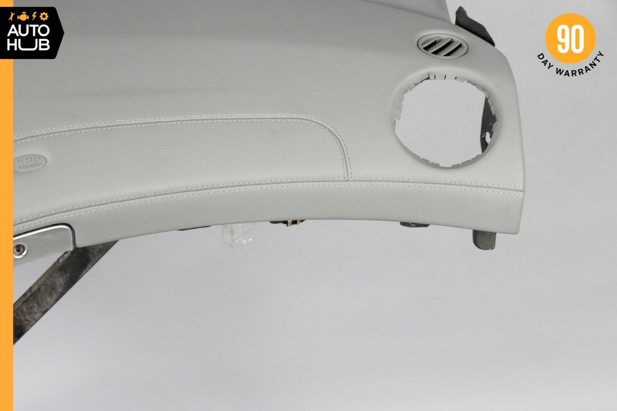 07-12 Mercedes R230 SL550 Dashboard Instrument Cover Panel Gray OEM 60k - photo 6