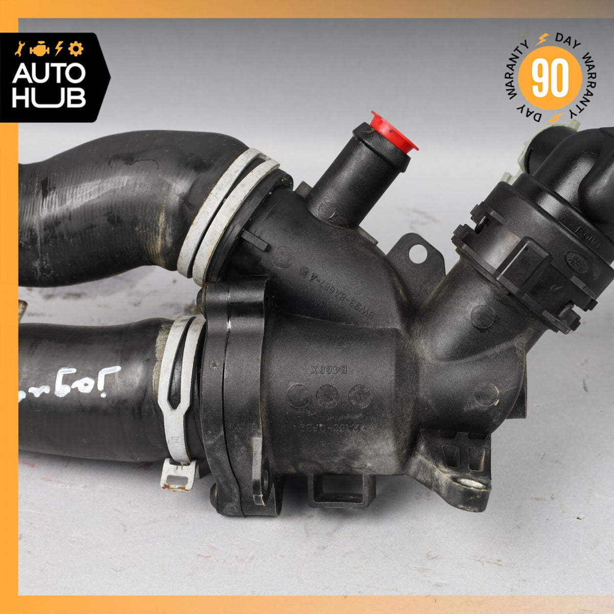 2018 Jaguar X152 F-Type R Engine Cooling Thermostat w/ Hose OEM - photo 11