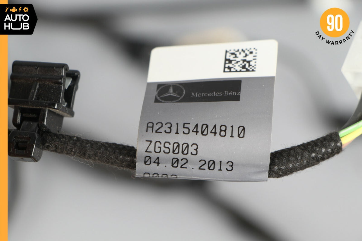 13-20 Mercedes R231 SL400 SL550 SL63 Rear Windshield Heater Wire Harness OEM 62k - photo 5