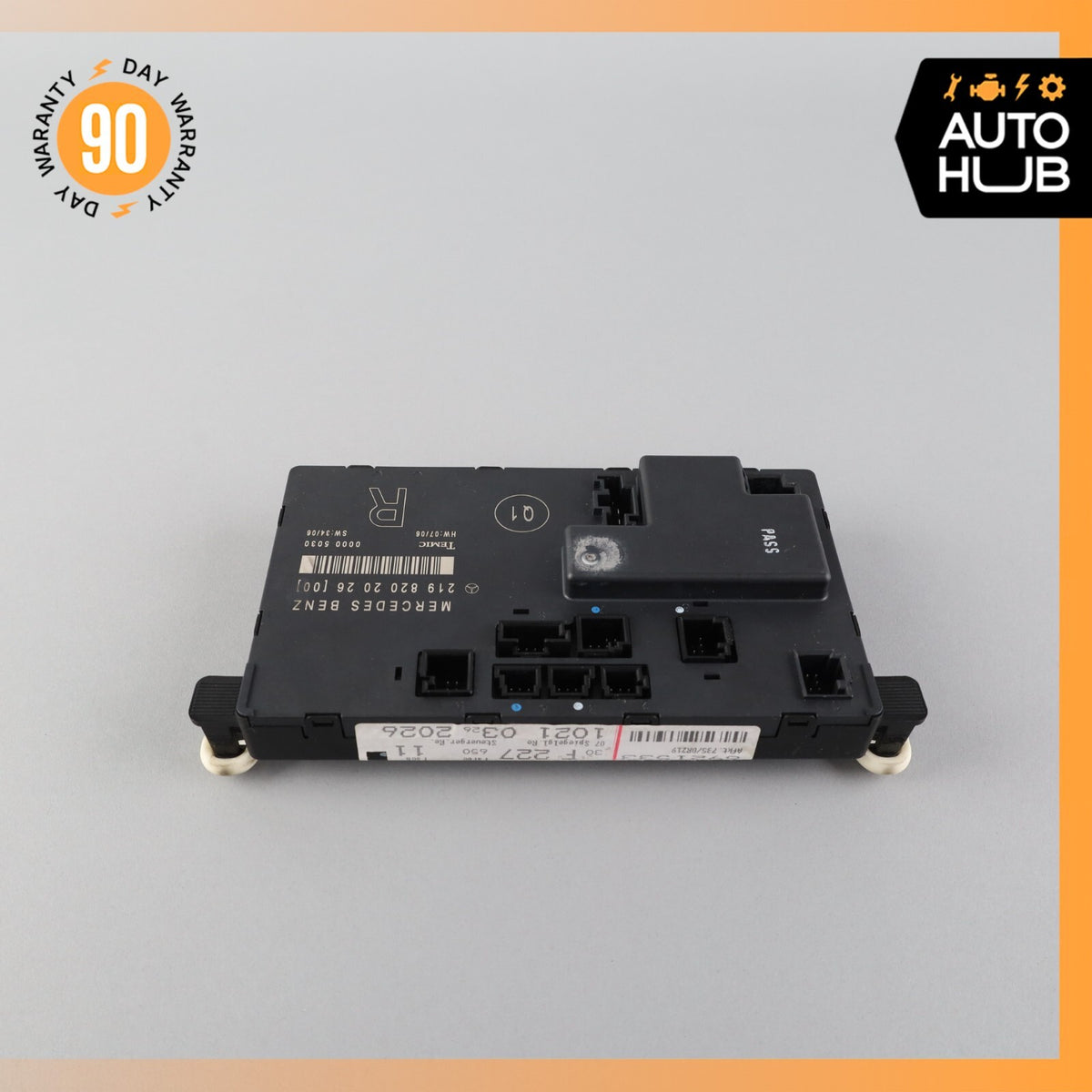 06-11 Mercedes W219 CLS550 CLS500 CLS55 Door Control Module Front Right Side OEM - photo 3